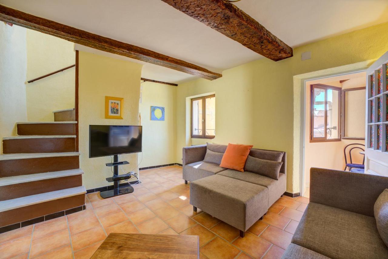 Ancienne Mairie Vieux Village Roquebrune 3 Bedroom Apartment Roquebrune-Cap-Martin Exterior foto